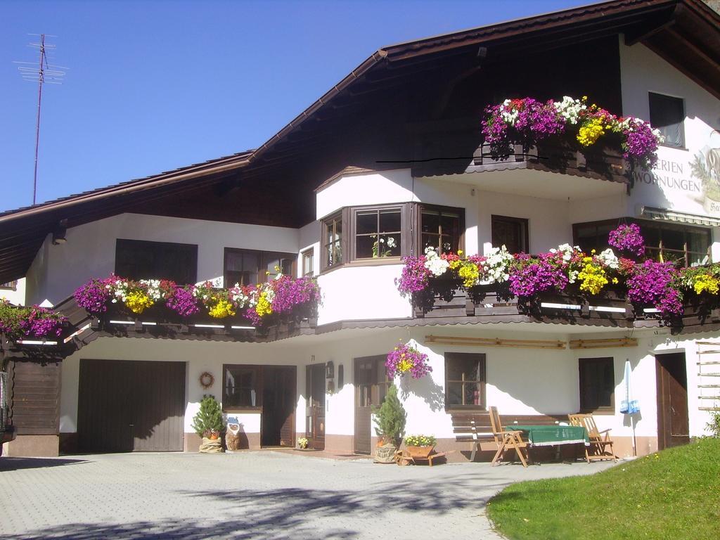 Appartamento Haus Puit Mandarfen Pitztal Sankt Leonhard im Pitztal Esterno foto