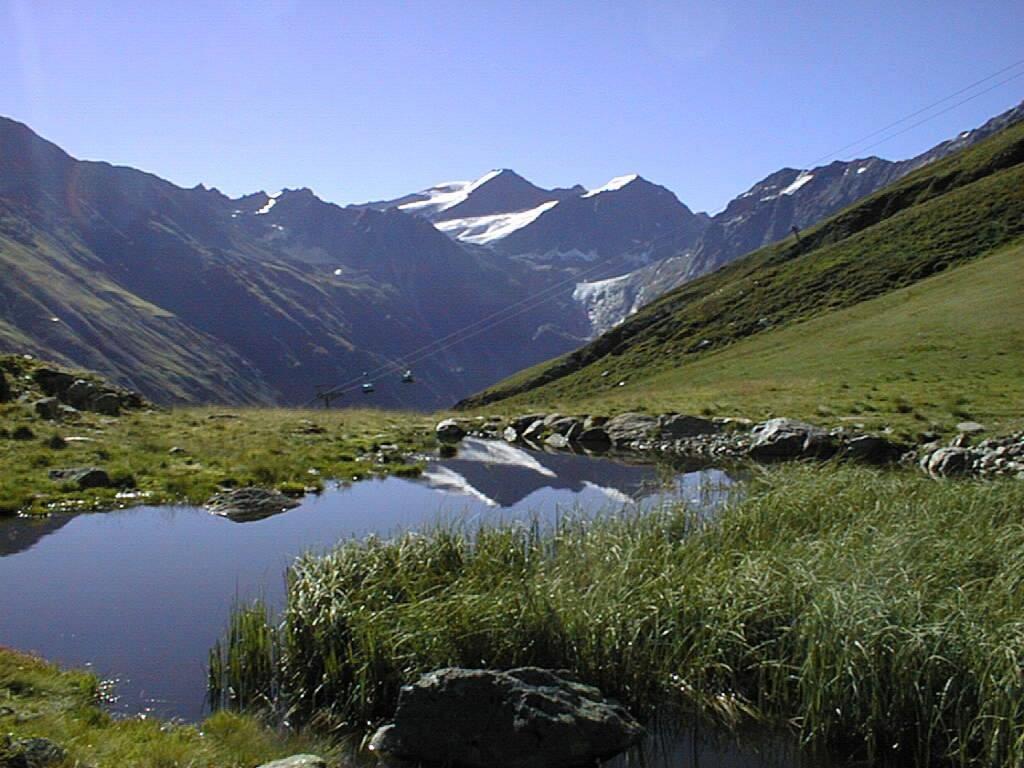 Appartamento Haus Puit Mandarfen Pitztal Sankt Leonhard im Pitztal Esterno foto