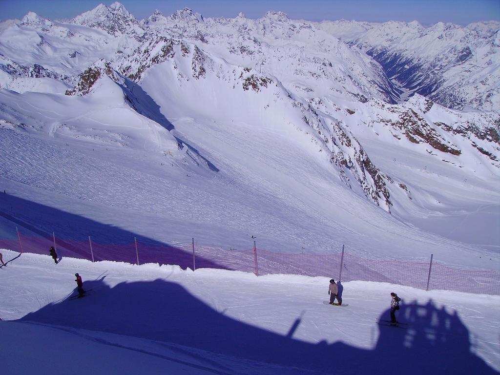 Appartamento Haus Puit Mandarfen Pitztal Sankt Leonhard im Pitztal Esterno foto